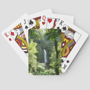Trafalgar Falls Tropical Rainforest Photogratograp Spelkort