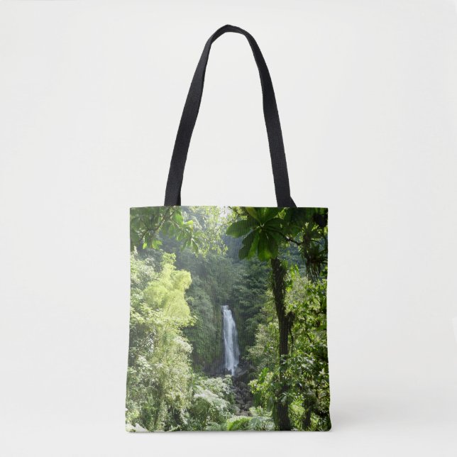 Trafalgar Falls Tropical Rainforest Photogratograp Tygkasse (Framsida)