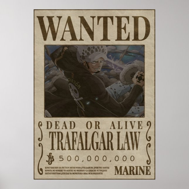 TRAFALGAR LAGSTIFTNING En Biet ville ha Poster (Framsidan)