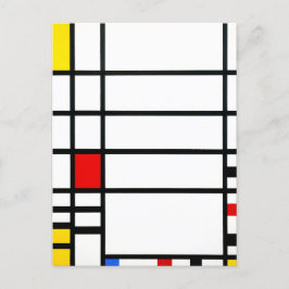 Trafalgar Square by Piet Mondrian - Modern konst Vykort