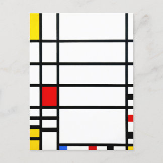 Trafalgar Square by Piet Mondrian - Modern konst Vykort
