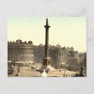 Trafalgar Square I, London, England Vykort