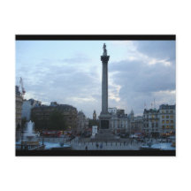 Trafalgar Square, London [vykort]
