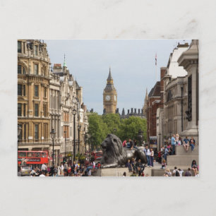 Trafalgar Square vycard Vykort