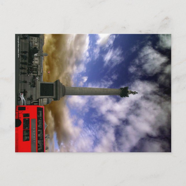 Trafalgar Square vycard Vykort (Framsida)