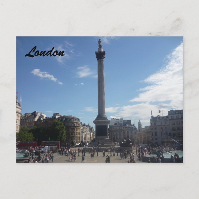 trafalgar vykort (Framsida)