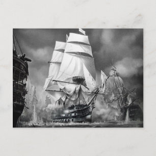 TRAFALGAR-vykort Vykort