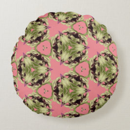 Trafallantia Kaleidoscope Rund Kudde