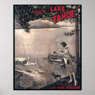 Träfartygaffisch Poster