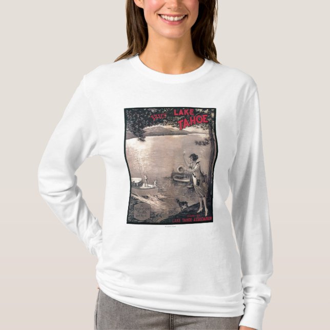Träfartygaffisch T-shirt (Framsida)