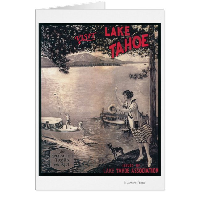 Träfat Poster Hälsningskort (Framsidan)