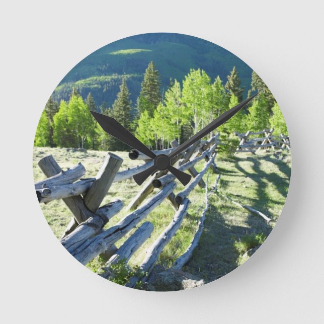 TräFenceline Rund Klocka (Framsida)