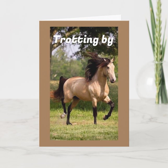 TRÄFFA FÖR ATT SÄGA LYCKLIG "70:E" BIRTHDAY KORT (Framsida)