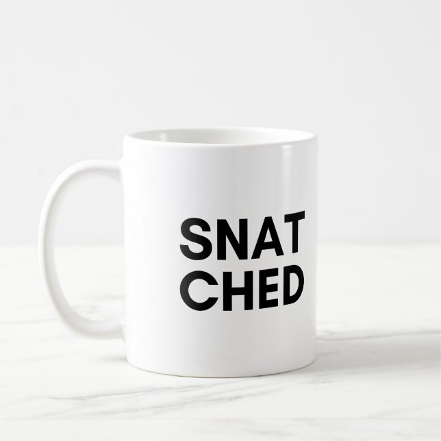 träffad kaffemugg (Vänster)