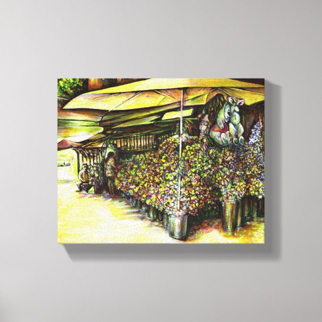 Träffade optiker canvastryck (Framsida)