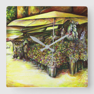 Träffade optiker fyrkantig klocka