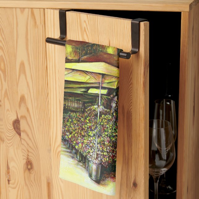 Träffade optiker kökshandduk (Thirds Fold)