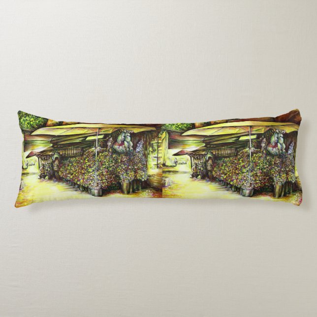 Träffade optiker kroppskudde (Framsidan)