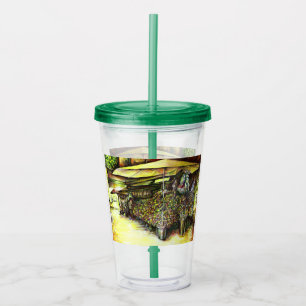 Träffade optiker take away mugg