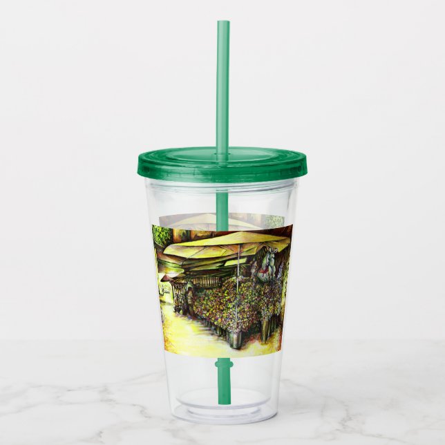 Träffade optiker take away mugg (Framsida)