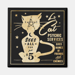 Träffande design för vintageförmögenhet - Le K Magnet