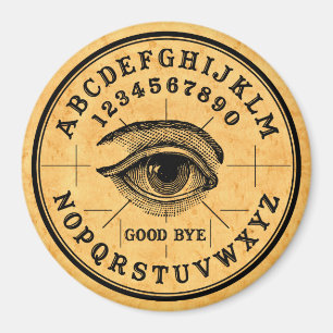 Träffande psykiskt öga för vintageförmögenhet magnet