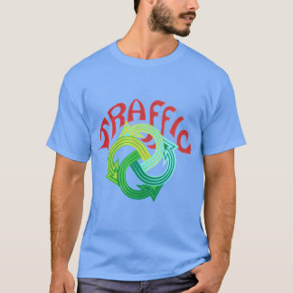 Traffic Band tjej retro vänner T Shirt