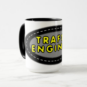 Traffic Ingenjör Oval Mugg