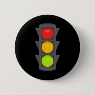Traffic Light Halloween Costume Stop Red Gult Knapp
