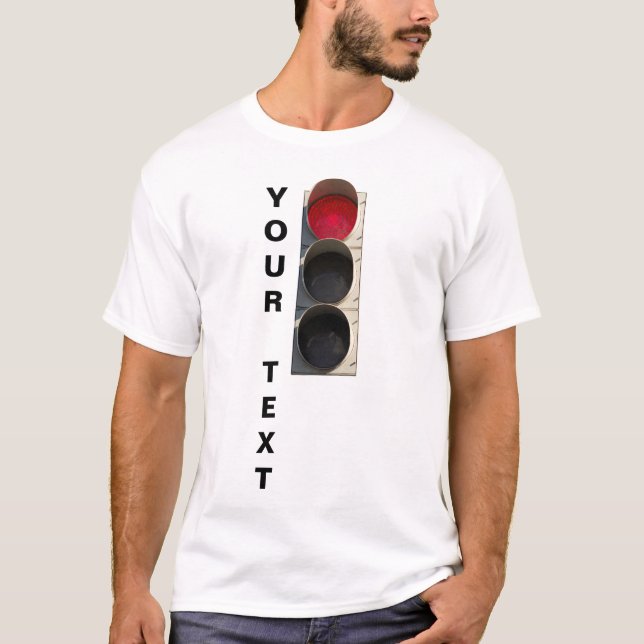 Traffic Light - Red Tee Shirt (Framsida)