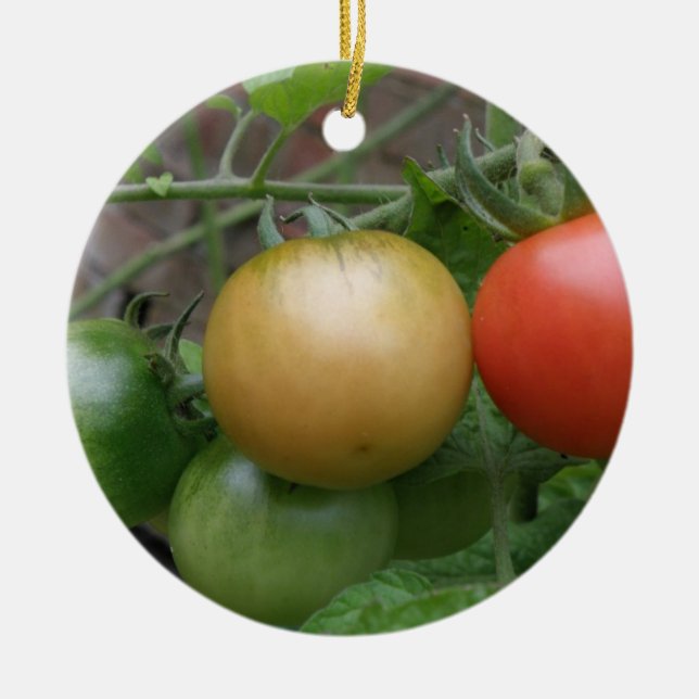 Traffic Light Tomates Ornament (Framsidan)
