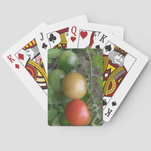 Traffic Light Tomates Spelare Spelkort (Baksidan)