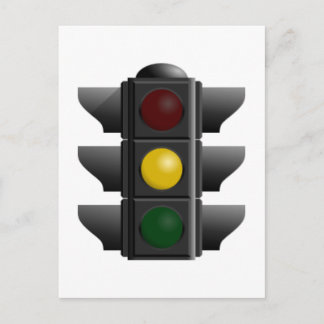 Traffic Light Vykort