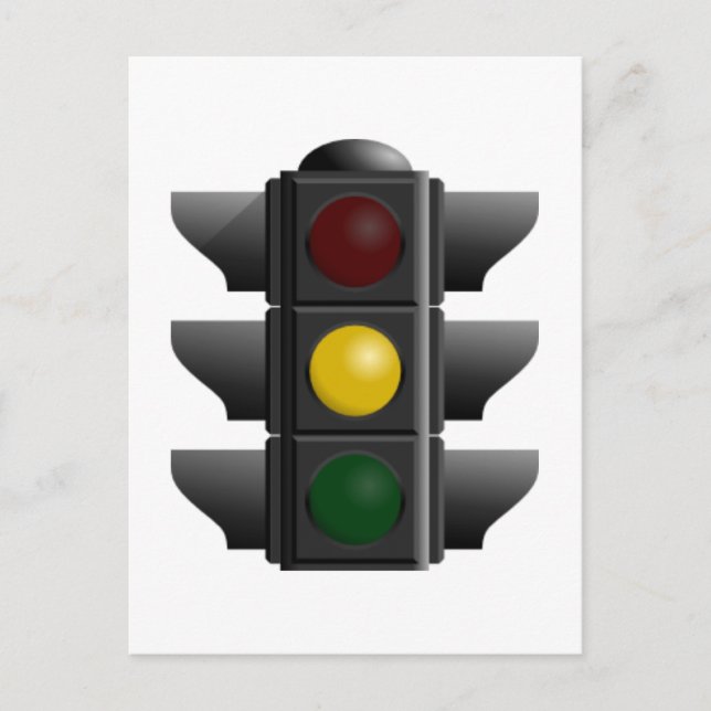 Traffic Light Vykort (Framsida)