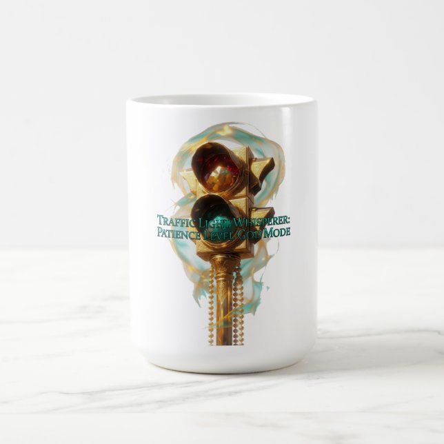 Traffic Light Whisperer T Shirt Kaffemugg (Center)
