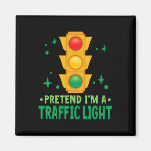 Traffic Ljus Halloween påstår att jag är en trafik Magnet