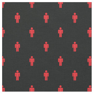 Traffic Ljus Man Fabric Tyg
