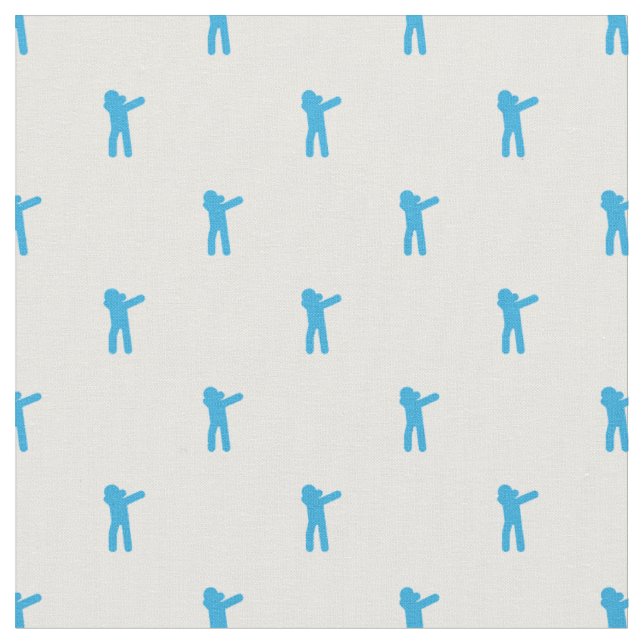 Traffic Ljus Man Fabric Tyg (Närbild)