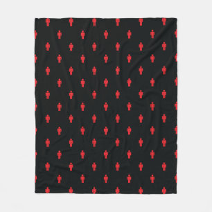 Traffic Ljus Man Fleece Blanket