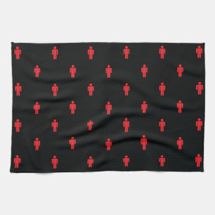 Traffic Ljus Man Kitchen Towel Kökshandduk