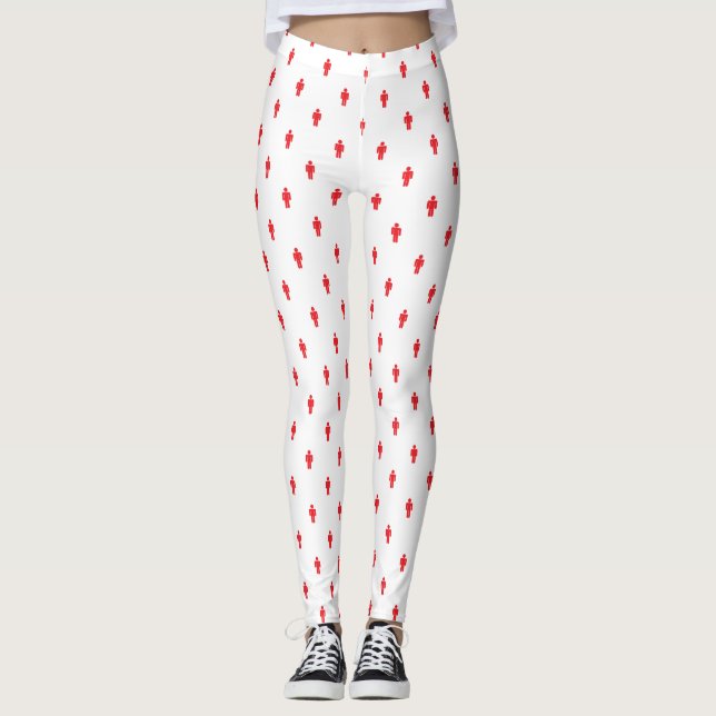Traffic Ljus Man Leggings (Framsida)