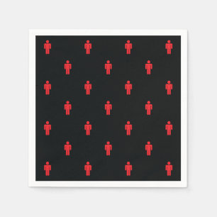 Traffic Ljus Man Napkins Pappersservett
