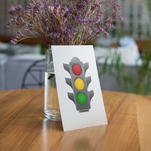Traffic Ljus Red Gult Grönt Signal Inbjudningar