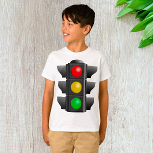Traffic Ljus Red Gult Grönt Signal T Shirt