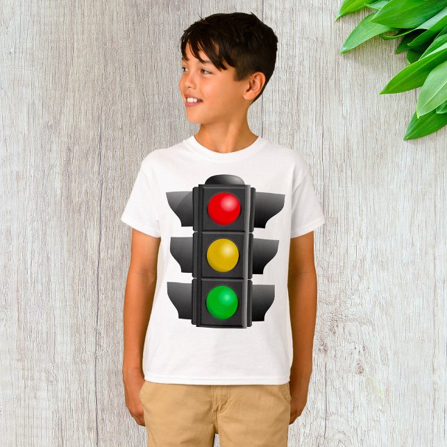Traffic Ljus Red Gult Grönt Signal T Shirt (Skapare uppladdad)