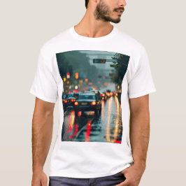 Traffic Sylt på en regndag T Shirt