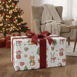 Träffsäkra Skogspresenter Julpresentpapper Presentpapper
