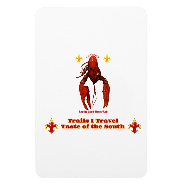 Trafik I Travel Kräftor Magnet (Vertikal)