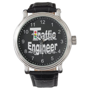 Trafik Ingenjör Ljus Armbandsur