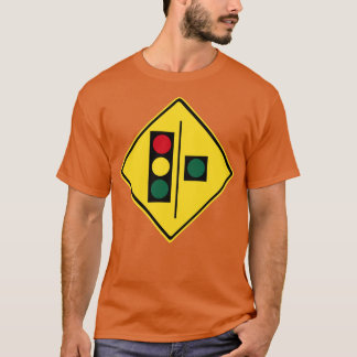 Trafik Ljus med kontinuerlig Grönt T Shirt